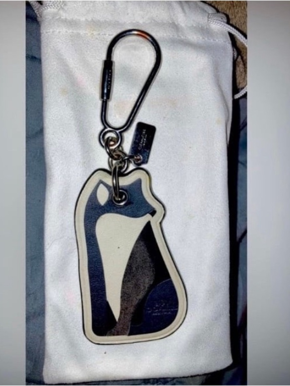 Coach RARE~VINTAGE Fox keychain